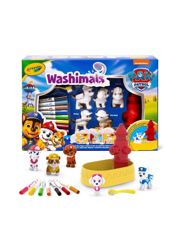 Crayola Washimals Paw Patrol w/ 5 pups