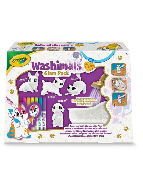 Crayola Washimals Pets Tub Playset
