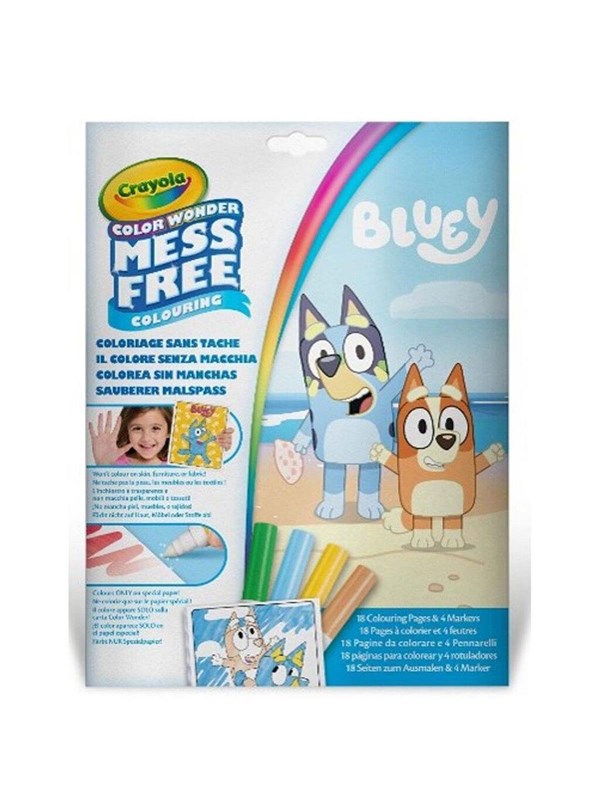 Crayola Color Wonder Bluey