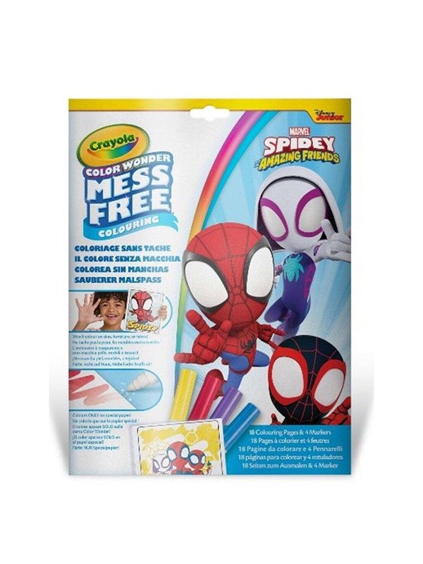 Crayola Color Wonder Spidey Marvel