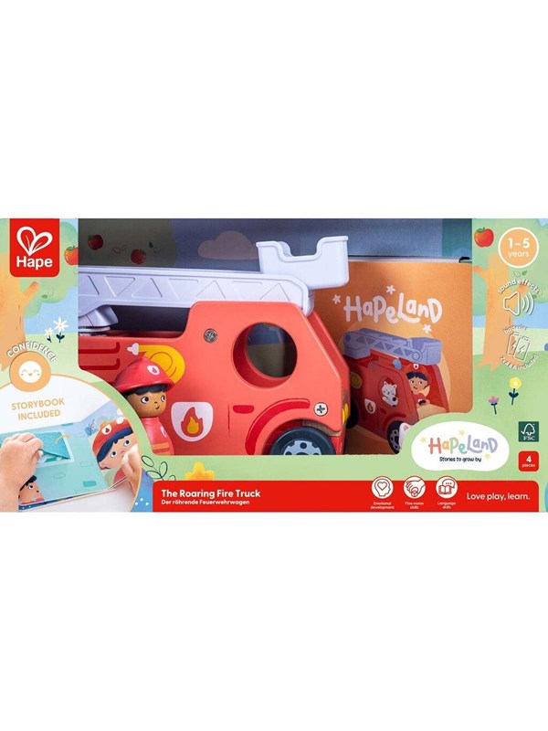 Hape The Roaring Fire Truck With Sound