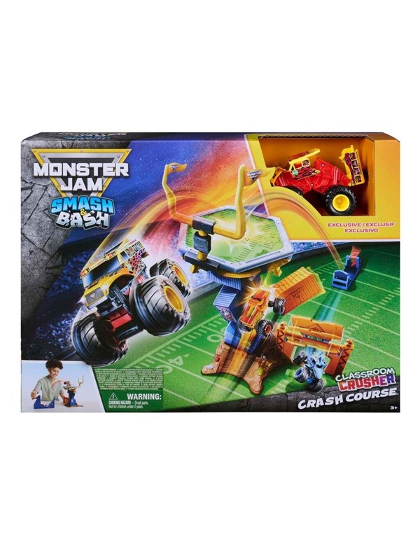 Monster Jam Smash &amp; Bash Crash Course Playset