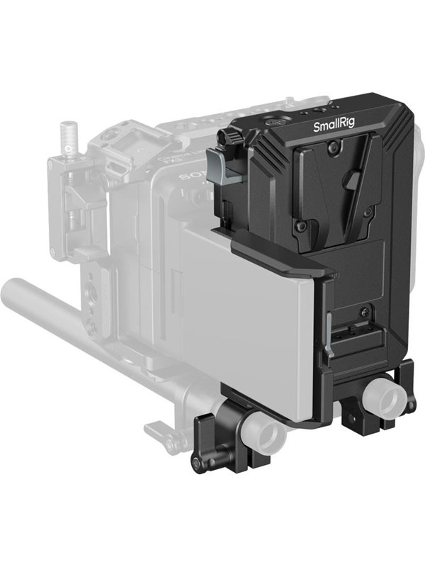 SmallRig 5226 V-Mount Battery Mount Plate Kit for 15mm LWS Rods