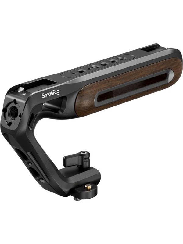 SmallRig 5251 Wooden Top Handle with NATO Clamp