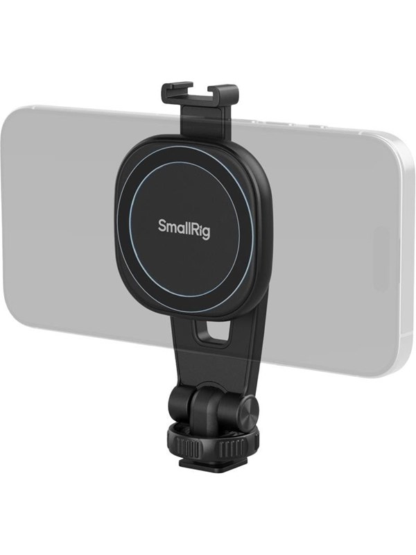 SmallRig 5283 AC-10 Attachable Phone Clamp with Cold Shoe Mount