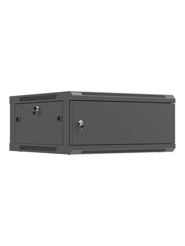 Lanberg WF01 Series - rack - 600x600 flat pack with metal door - 4U