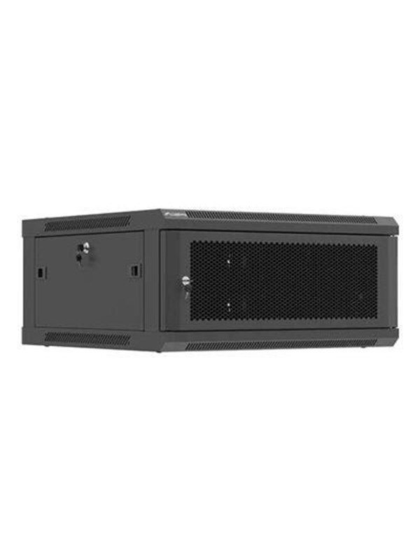 Lanberg WF01 Series - rack - 600x600 flat pack with perforated door - 4U