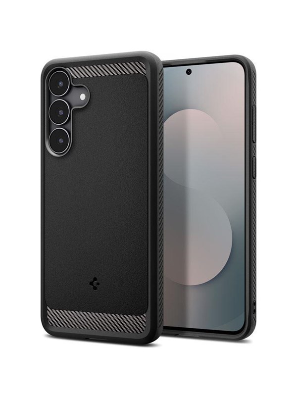 Produktfoto för Spigen Galaxy S25 FE Mobilskal Rugged Armor - Matte Svart