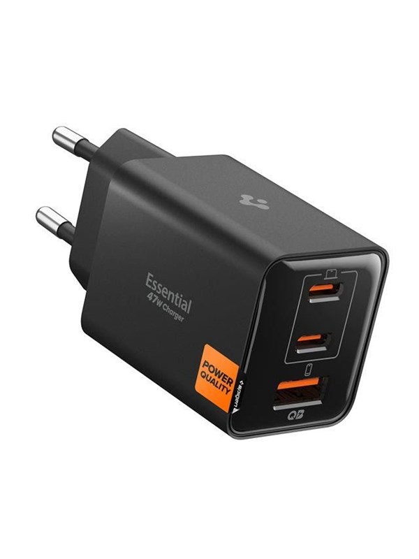 Spigen Essential 47W Wall Charger EE473EU - black