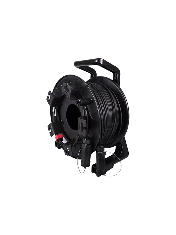 Lindy 100m Armoured Fibre Optic Hybrid HDMI 8K60 Cable
