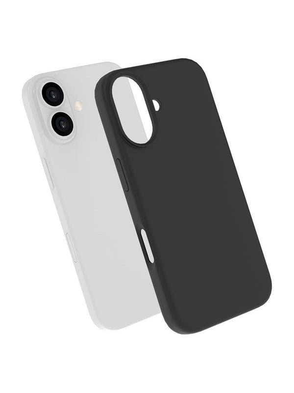 Lippa iPhone 16 Silicone Cover With MagSafe - Black