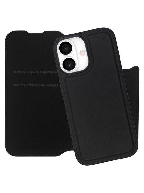 Lippa iPhone 17 Wallet With MagSafe and Cover - black