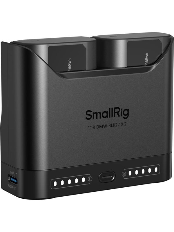 SmallRig 5487 Turbo Charging Kit for DMW-BLK22 Camera Batteries