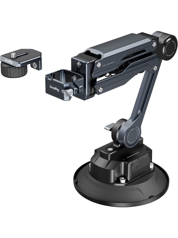 SmallRig 5507 Shock Absorber Support with Electronic Suction Cup for Osmo Pocket 3 / HERO13 and more