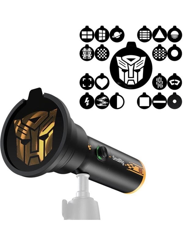 SmallRig 5512 RF 10C Portable Focusable LED Video Light "BumbleBee Edition"