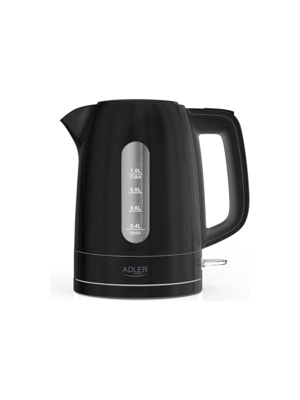 Adler Vattenkokare AD 1380 - kettle - black - Svart - 2200 W