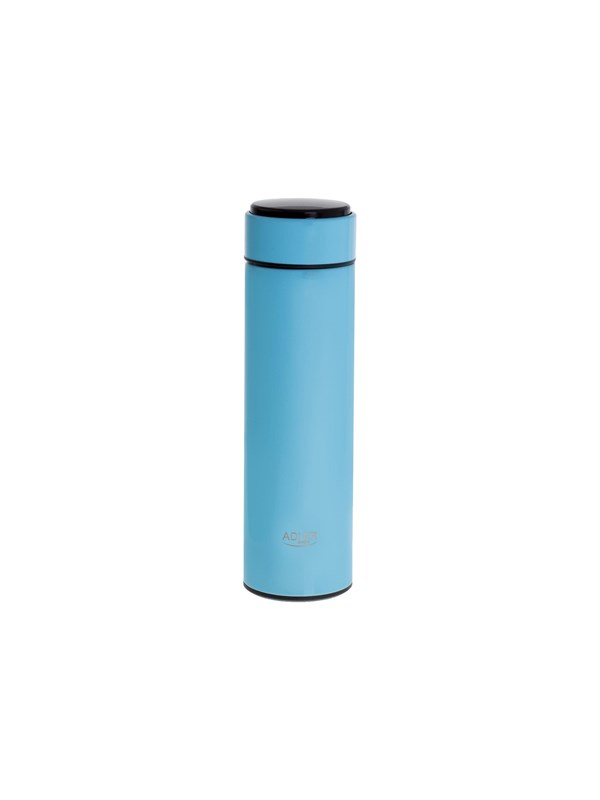 Adler AD 4506 - thermal bottle - blue - Size 6.4 cm diameter - Height 22.7 cm - 473 ml