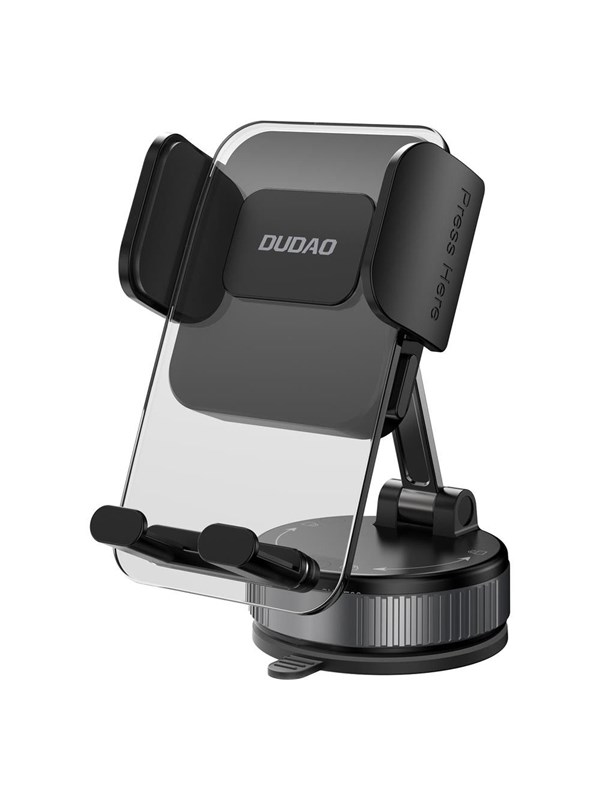 Dudao F24PLUS Car Mount with Suction Cup for Dashboard - Black