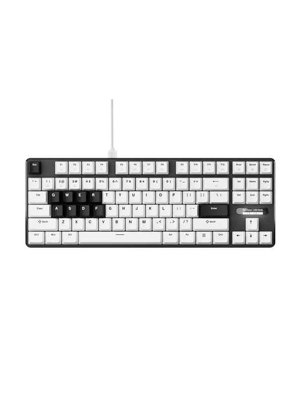 Pulsar PCMK 3 HE TKL - Gaming Keyboard - Utan numpad - Engelska (US) - Vit - Köp för SEK 1.299 - Spara 40%