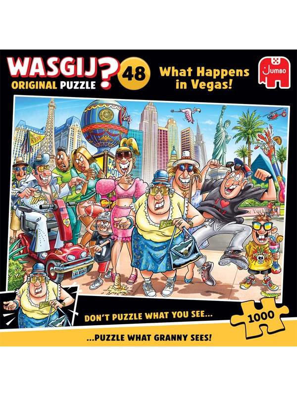 Wasgij Original 48 What Happens in Vegas! (1000)