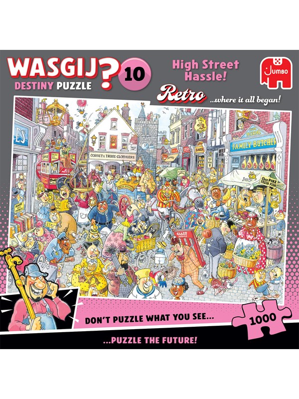 Wasgij Destiny 10 High Street Hassle! (1000)