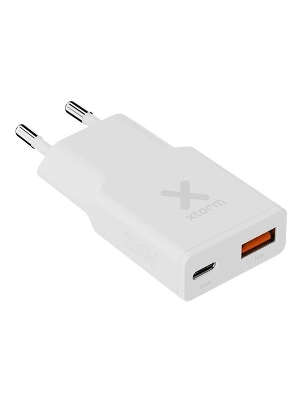 Xtorm Go2 SlimLine power adapter - USB Type A 24 pin USB-C - 25 Watt