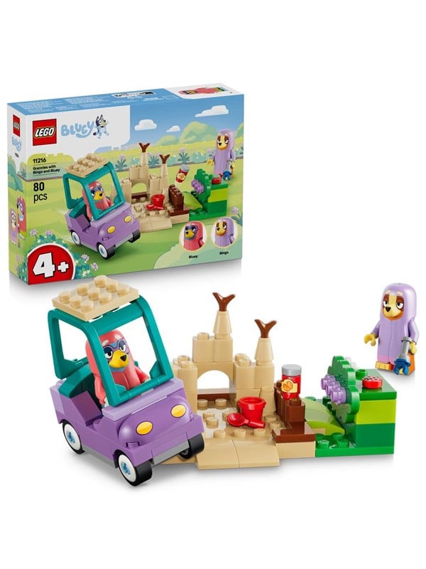 LEGO Bluey 11216 Tanter med Bingo och Bluey