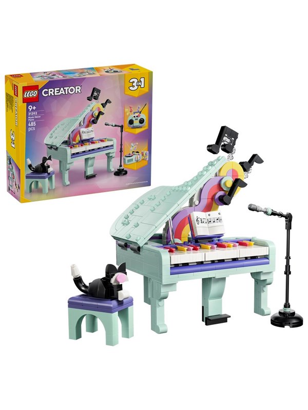 LEGO Creator 31392 Flygel med musikdekorationer och katt