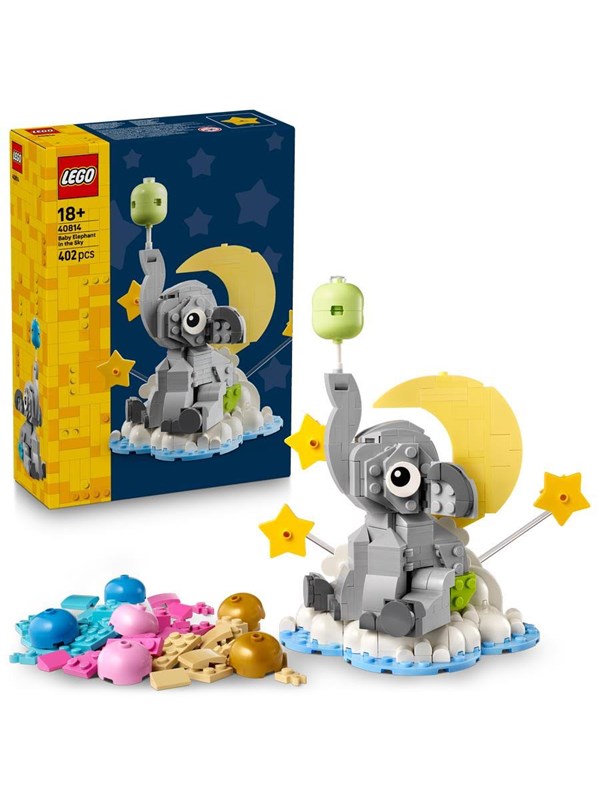 Produktfoto för LEGO Elefantunge på ett moln 40814