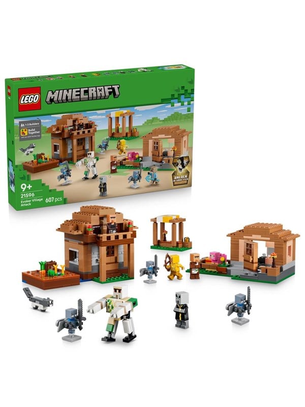 LEGO Minecraft 21596 Byattack med uppväckare