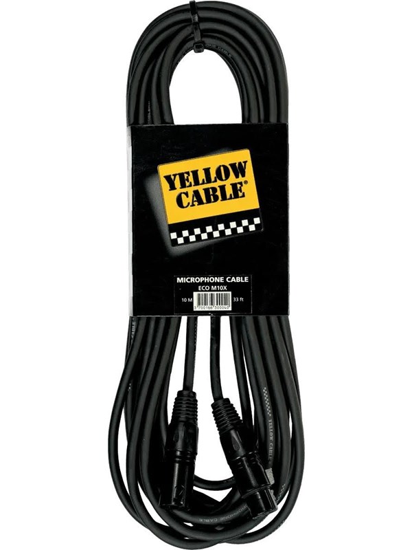 Yellow Cable M10X - XLR/XLR 10m.
