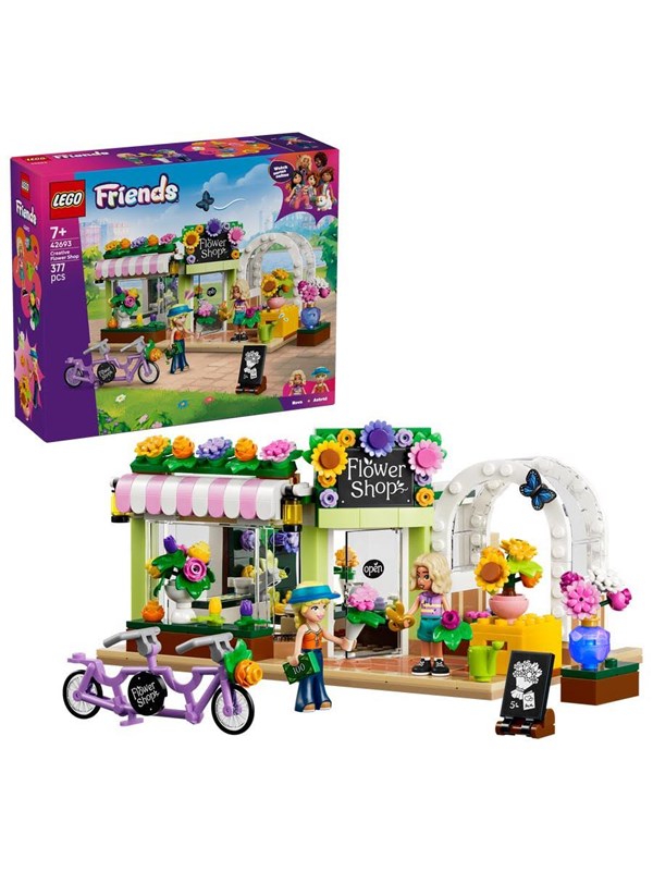 LEGO Friends 42693 Kreativ blomsteraffär - Köp för SEK 219 - Spara 20%