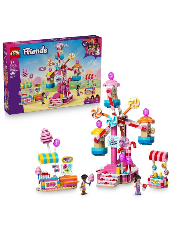 LEGO Friends 42700 Pariserhjul med godis- och cupcaketema - Köp för SEK 429 - Spara 20%