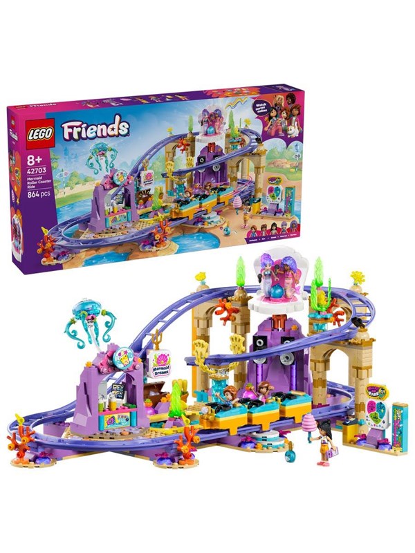 LEGO Friends Bergochdalbana med sjöjungfrutema 42703