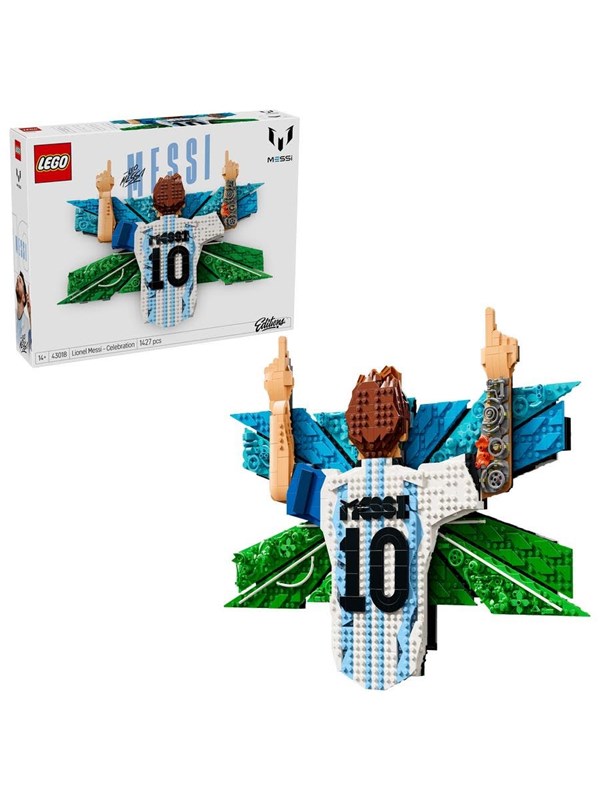 LEGO Editions 43018 Lionel Messi - firande - Köp för SEK 1.349 - Spara 20%