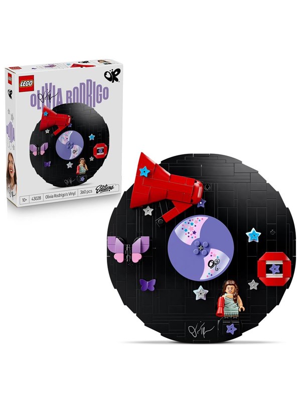 LEGO Editions Music 43028 Olivia Rodrigos vinylskiva