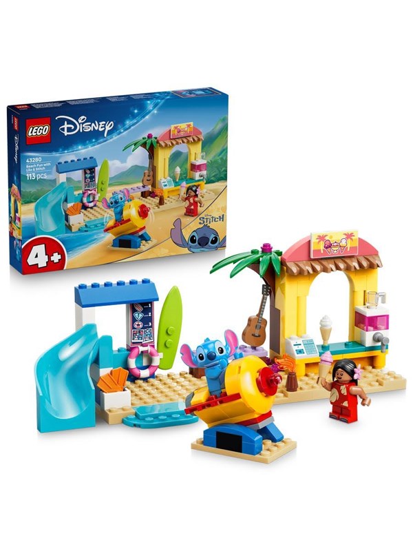 LEGO Disney 43280 Skoj på stranden med Lilo & Stitch