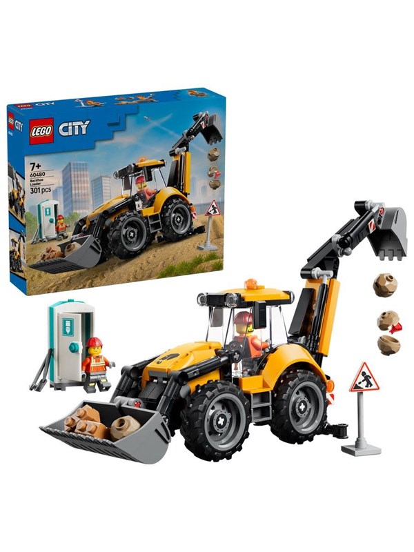 LEGO City 60480 Gul grävlastare - SEK 219 - Spara 21%