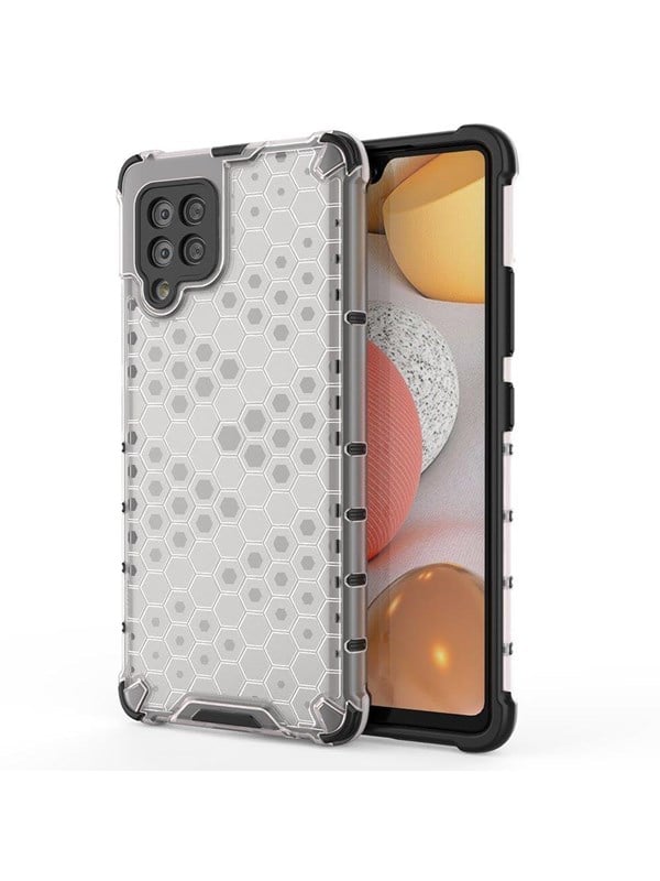 Produktfoto för Honeycomb Armor Bumper Skal Galaxy A42 5g - Transparent