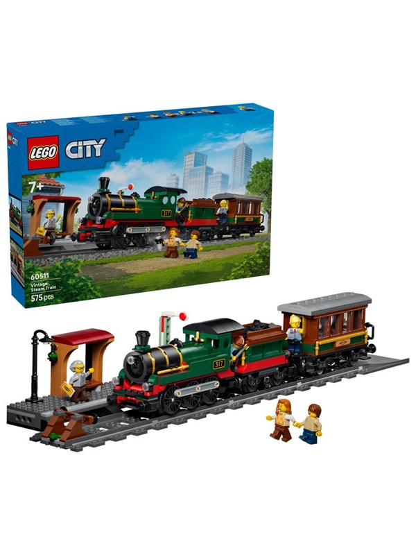 LEGO City Gammaldags ångtåg 60511