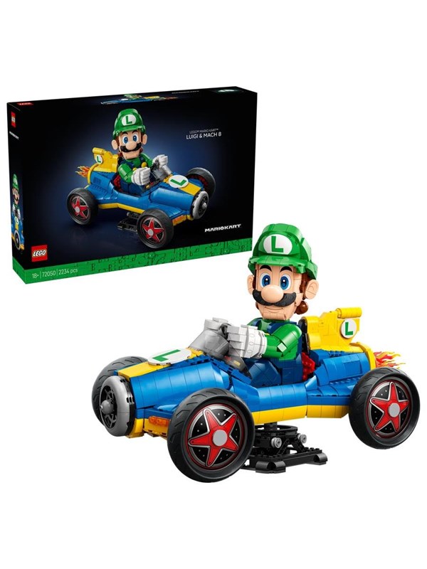 Produktfoto för LEGO Super Mario 72050 Mario Kart™ – Luigi och Mach 8