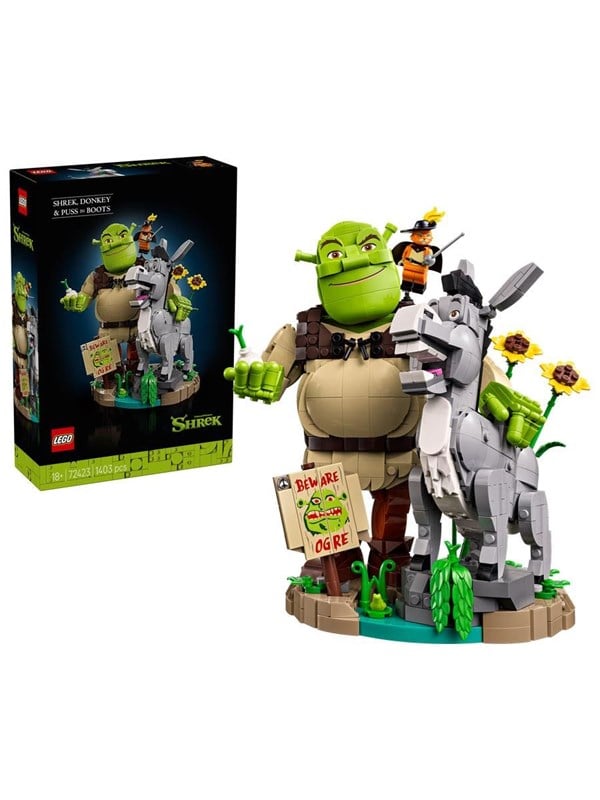 LEGO Shrek 72423 Shrek, Åsnan och Mästerkatten