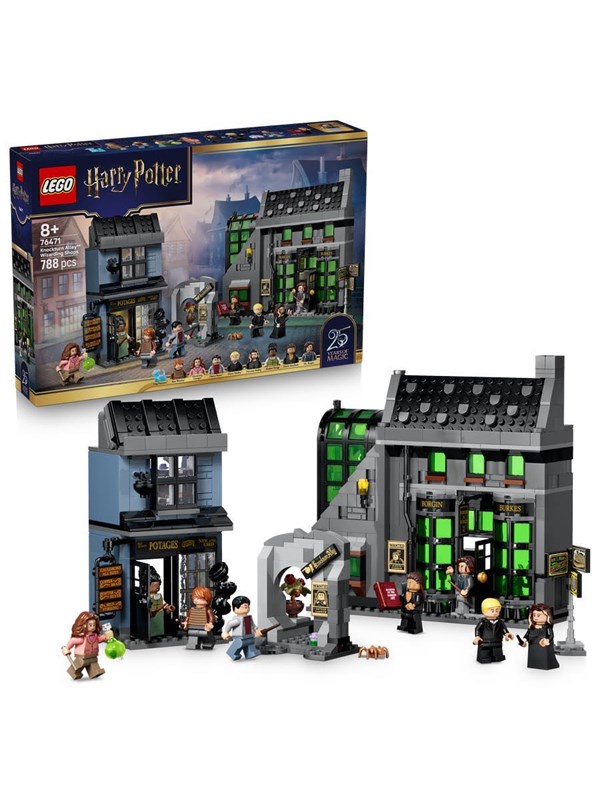 LEGO Harry Potter 76471 Svartvändargrändens trollkarlsbutiker