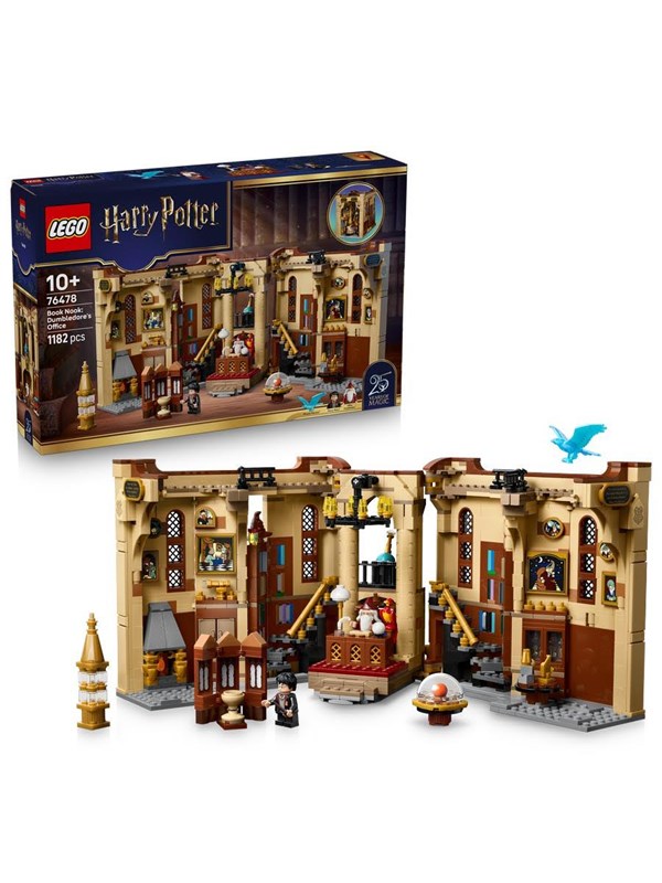 LEGO Harry Potter 76478 Bokstöd: Dumbledores kontor