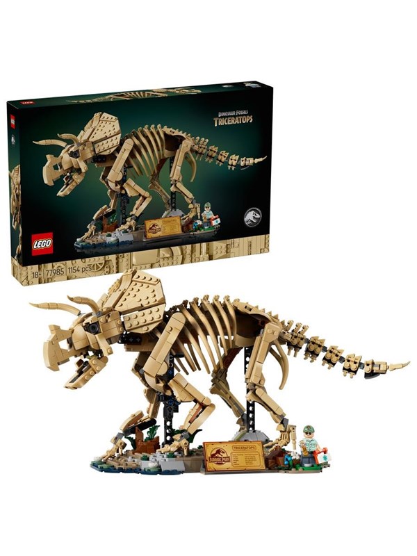 LEGO Jurassic World 77985 Dinosauriefossiler: triceratops