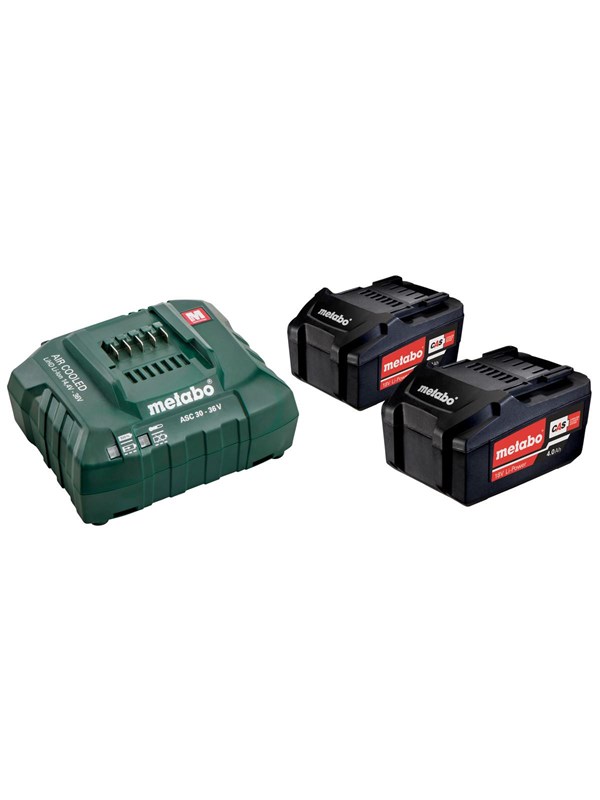 Metabo Starter Kit 2 x 4.0 Ah (685050000)