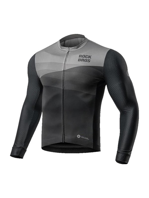 Rockbros 15120009003 Long Sleeve Cycling Jersey Spring/Summer L - Black