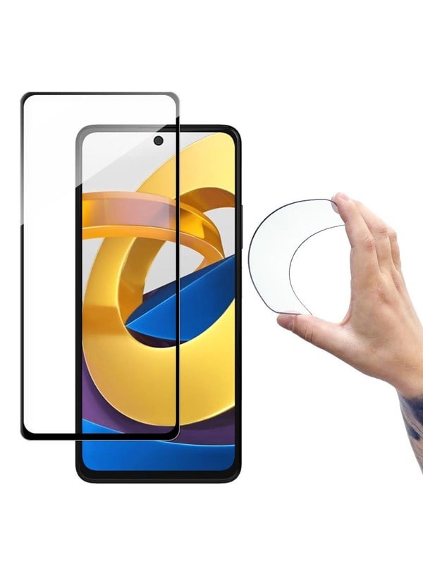Produktfoto för Wozinsky Flexi Nano Härdat glas Xiaomi Poco M4 Pro 5G - Transparent