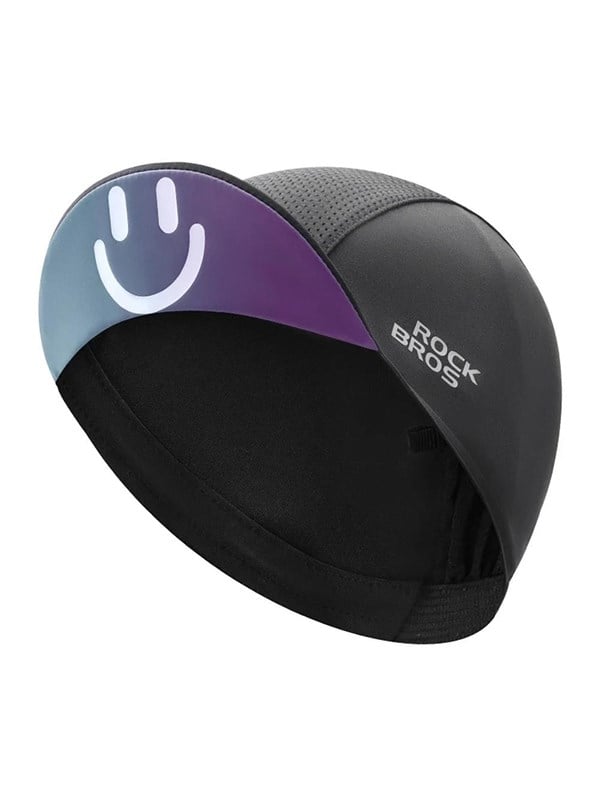 Rockbros 18230005001 cycling cap with peak - black