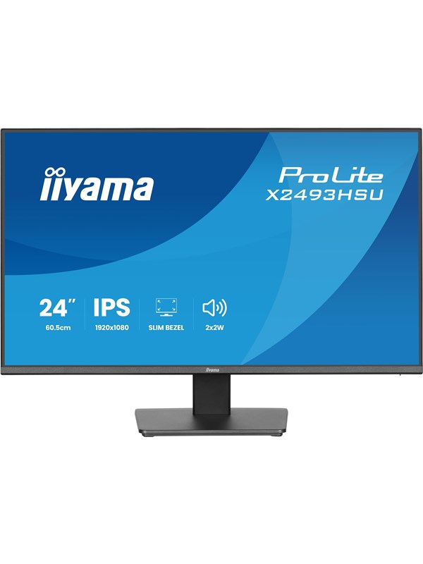 24" iiyama ProLite X2493HSU - 1920x1080 (FHD) - 120Hz - IPS